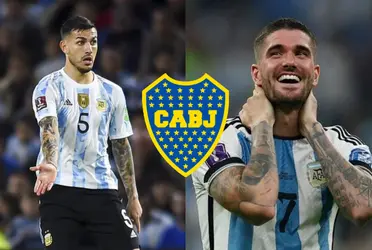 Los mediocampistas de la Selección Argentina compartieron un emotivo momento en redes sociales.