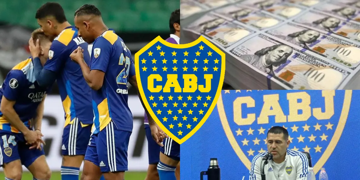 Los millones que perdió Boca.