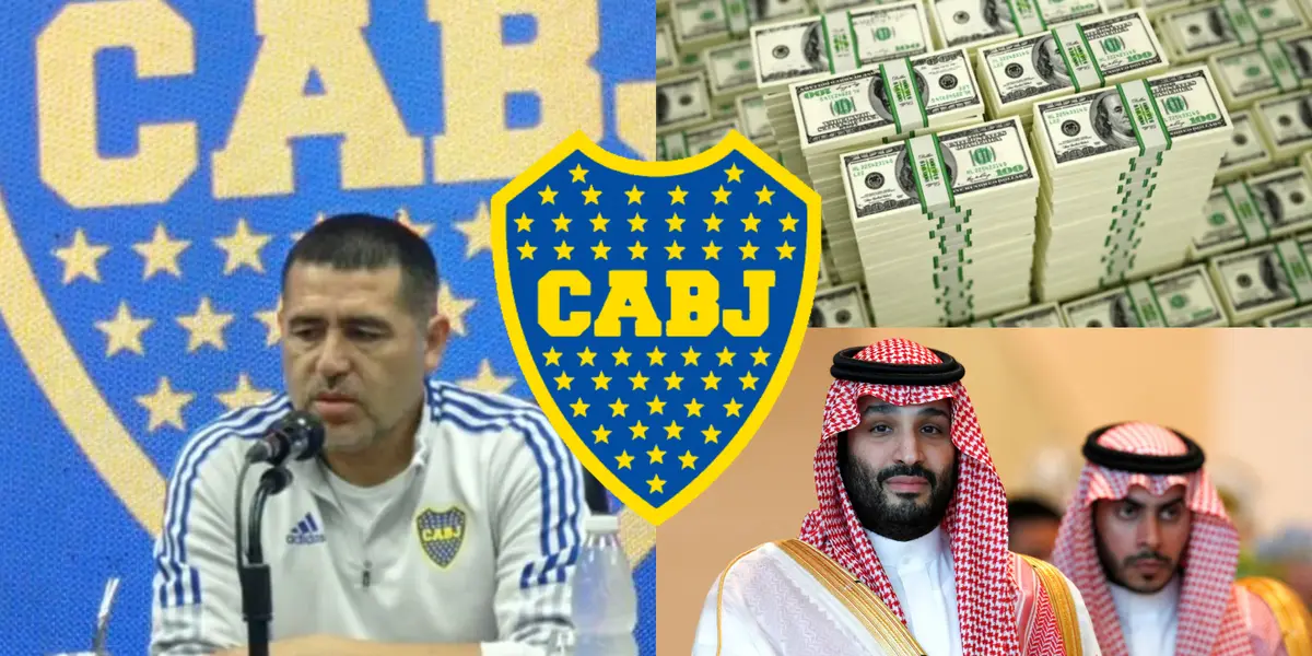 Los millones que pondrían desde Arabia por Boca.