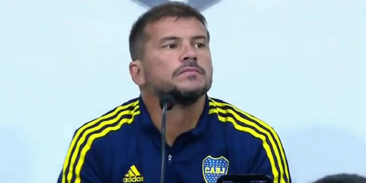 Mariano Herrón habló en conferencia de prensa luego de haber salido victorioso ante Newell's.