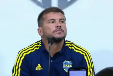 Mariano Herrón habló en conferencia de prensa luego de haber salido victorioso ante Newell's.