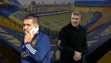 Martín Palermo y Juan Román Riquelme.