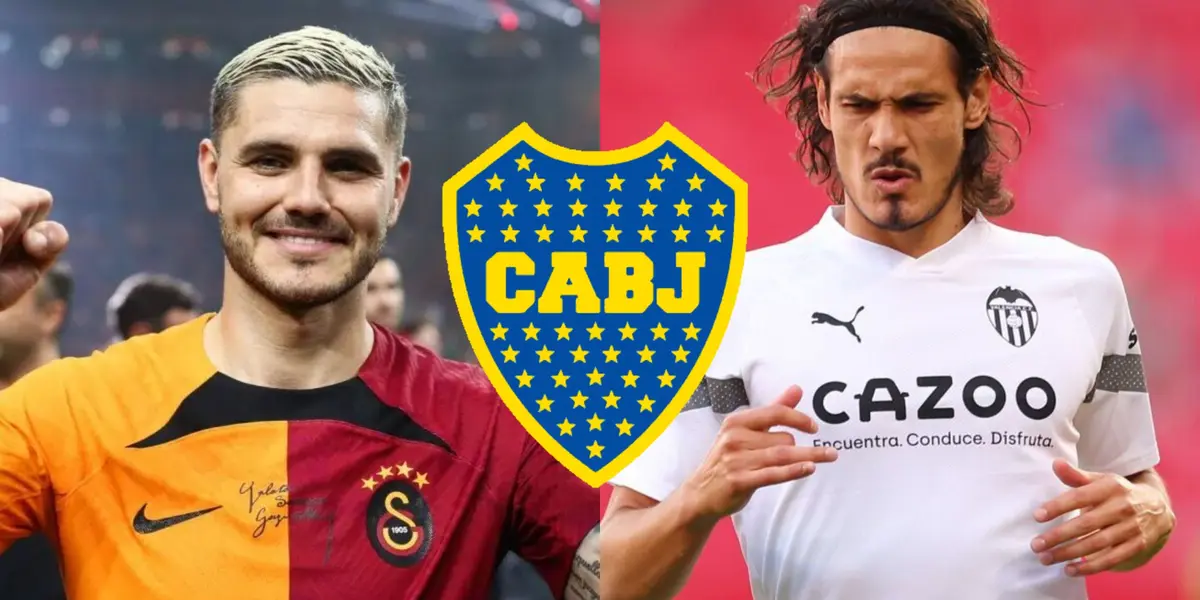 Mauro Icardi le daría la espalda a Boca Juniors, pero distinto sería la situación con Edinson Cavani.