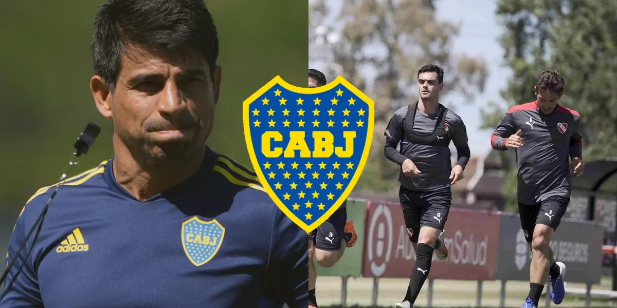 No tenía minutos en el club y Boca lo dejó libre, hoy ya se entrena en otro equipo argentino.