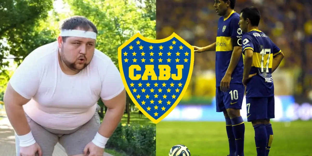 Pintaba para ser crack en Boca, pero los vicios hicieron que tenga una carrera normalita.