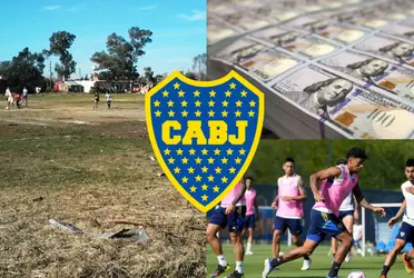 Pudo ser vendido en 30 millones de dólares cuando aún jugaba en Boca Juniors y hoy se entrena de manera solitaria en una cancha de barrio.