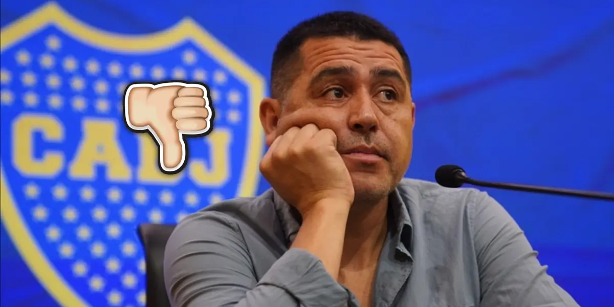 Riquelme lo trajo a Boca Juniors como una figura pero fracasó rotundamente.