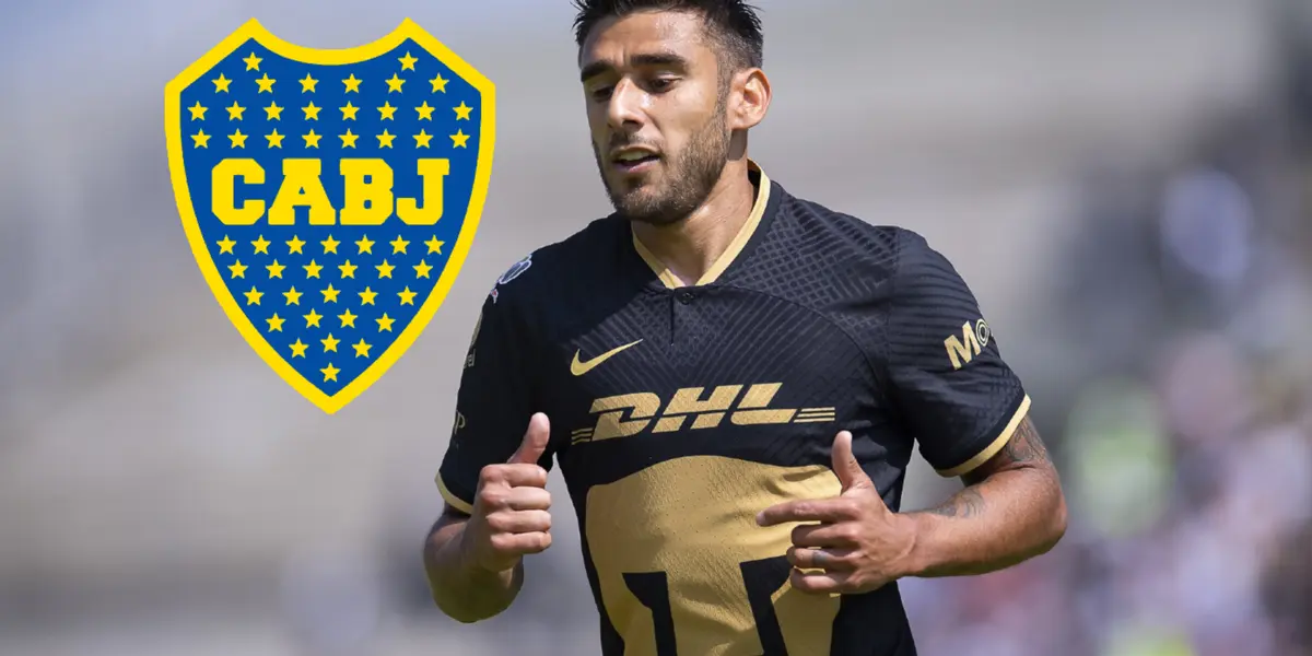 Salvio sueña con regresar a Boca.