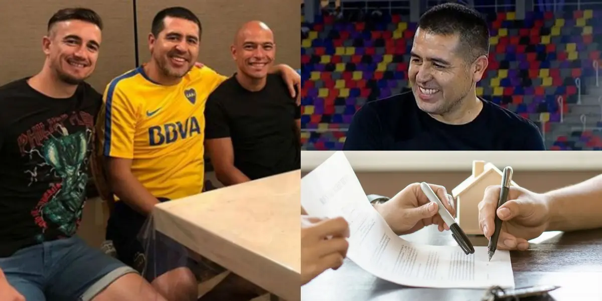 Su contrato finaliza a fin de año, no juega nunca pero Riquelme igualmente lo quiere en el equipo.