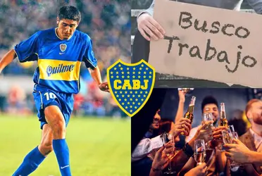 Tenía pinta de crack en Boca pero su falta de profesionalidad lo dejó sin club.