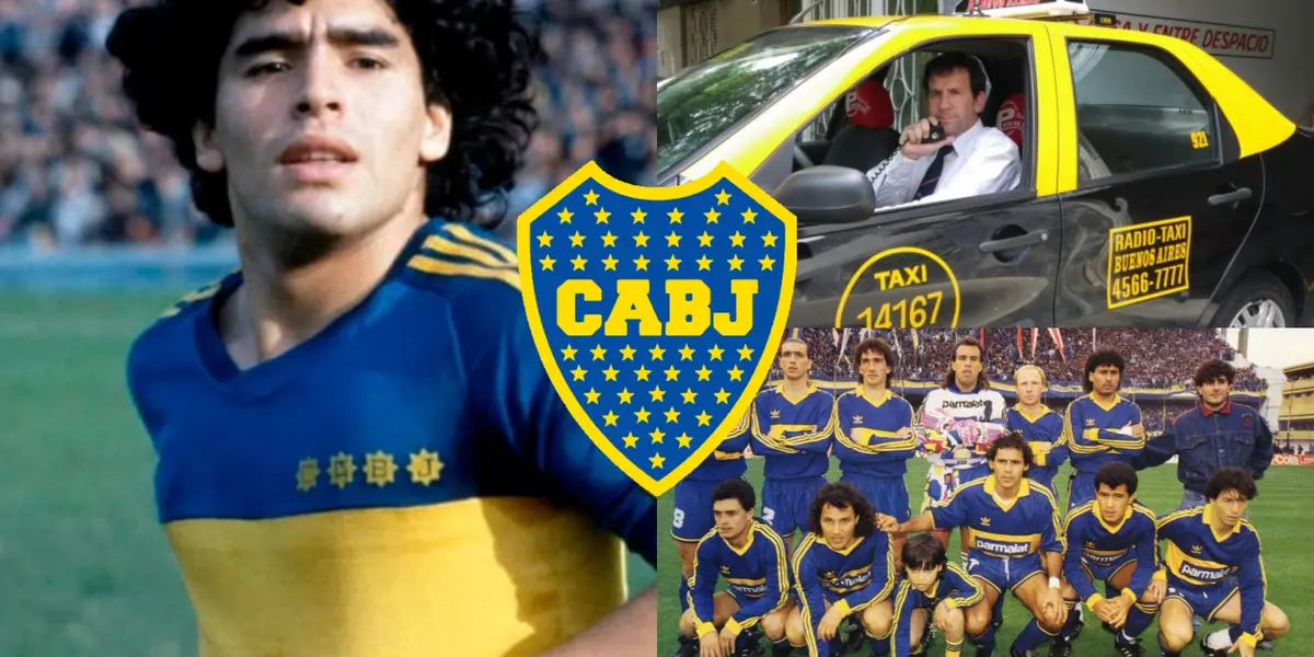 Todos lo tenían como el nuevo Maradona, pero las lesiones le arruinaron la carrera y tuvo que ganarse la vida siendo taxista.