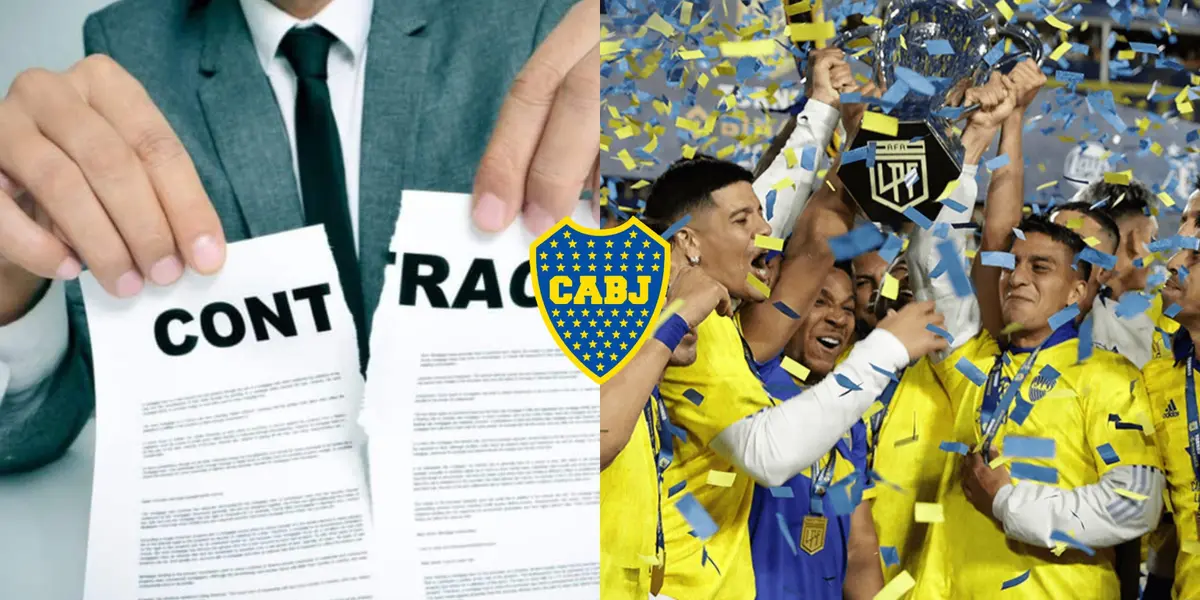 Un ex Boca festejó en redes sociales la obtención de la estrella N°73 del Xeneize y ahora su equipo le rescindió el contrato.