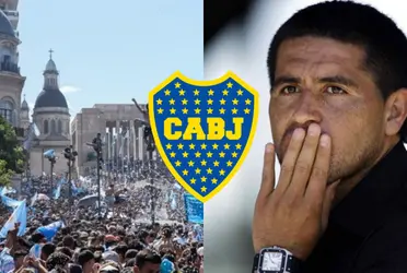 Un ex Boca hoy es querido por todo un pueblo entero e incluso por un país.