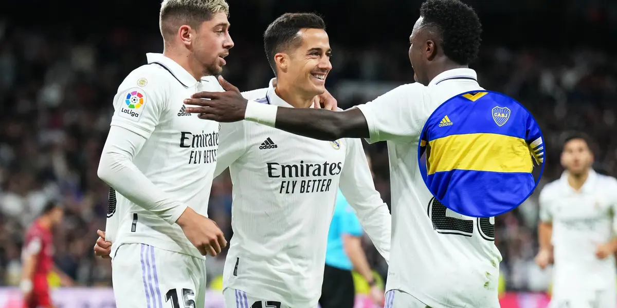 Un futbolista que pertenece al Real Madrid fue visto en las redes sociales con la camiseta de Boca.