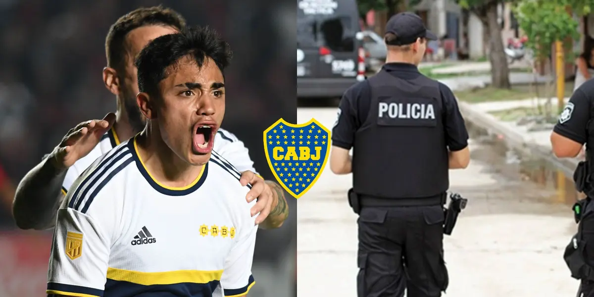 Un ‘guardia de seguridad’ ingresó al campo de juego una vez finalizado el partido ante Sarmiento y le pidió un autógrafo a Luca Langoni.