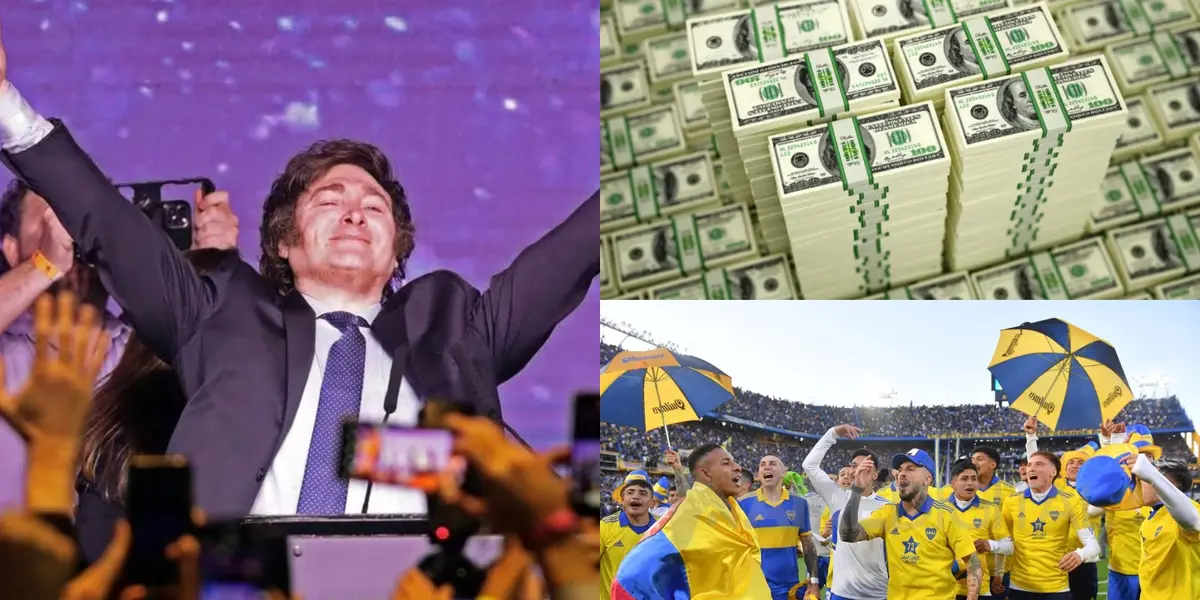 Un jugador con un pasado ‘reciente’ en Boca Juniors festejó la victoria de Javier Milei como nuevo presidente de Argentina.