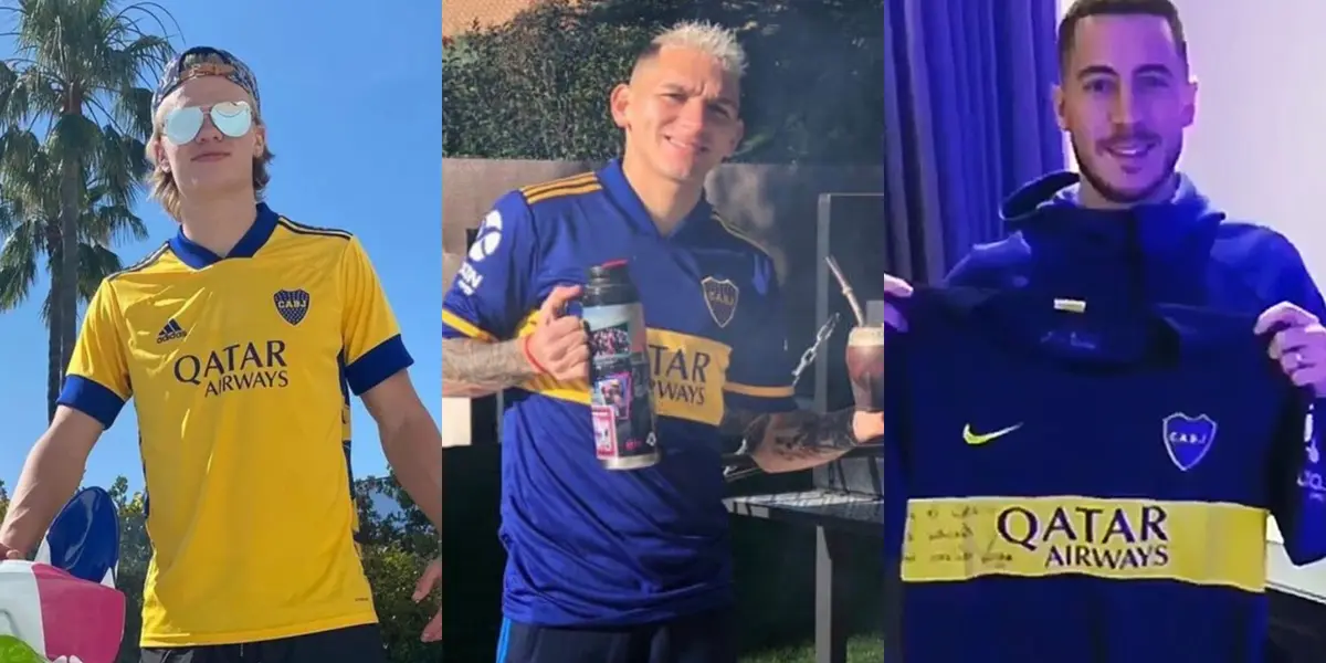 Un jugador que supo jugar con la Selección de Francia y que hoy es indispensable para su equipo, se tomó una selfie con la camiseta de Boca. ¿Lo llamará Román?