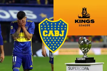 Una figura de Boca, quien no pudo triunfar en nuestro club, ahora estará en la Kings League.