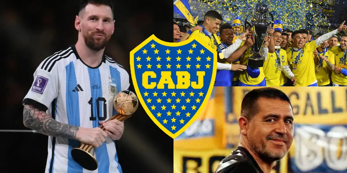 Una figura del Inter Miami, quien es socio de Lionel Messi, se mostró en redes sociales con la camiseta de Boca.