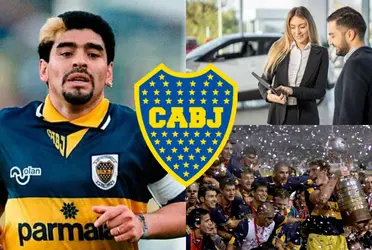 Una leyenda de Boca Juniors dejó de lado el mundo del fútbol para dedicarse a la venta de vehículos.