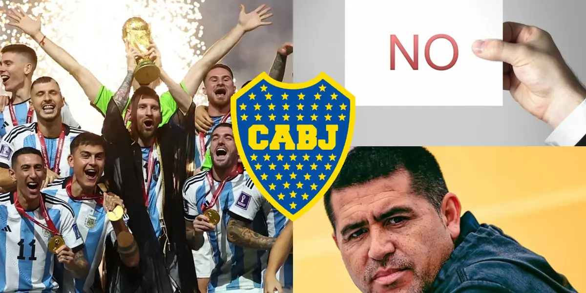 Uno de los estandartes de la Selección Argentina fue pretendido por Juan Román Riquelme, sin embargo, este dio el visto negativo.