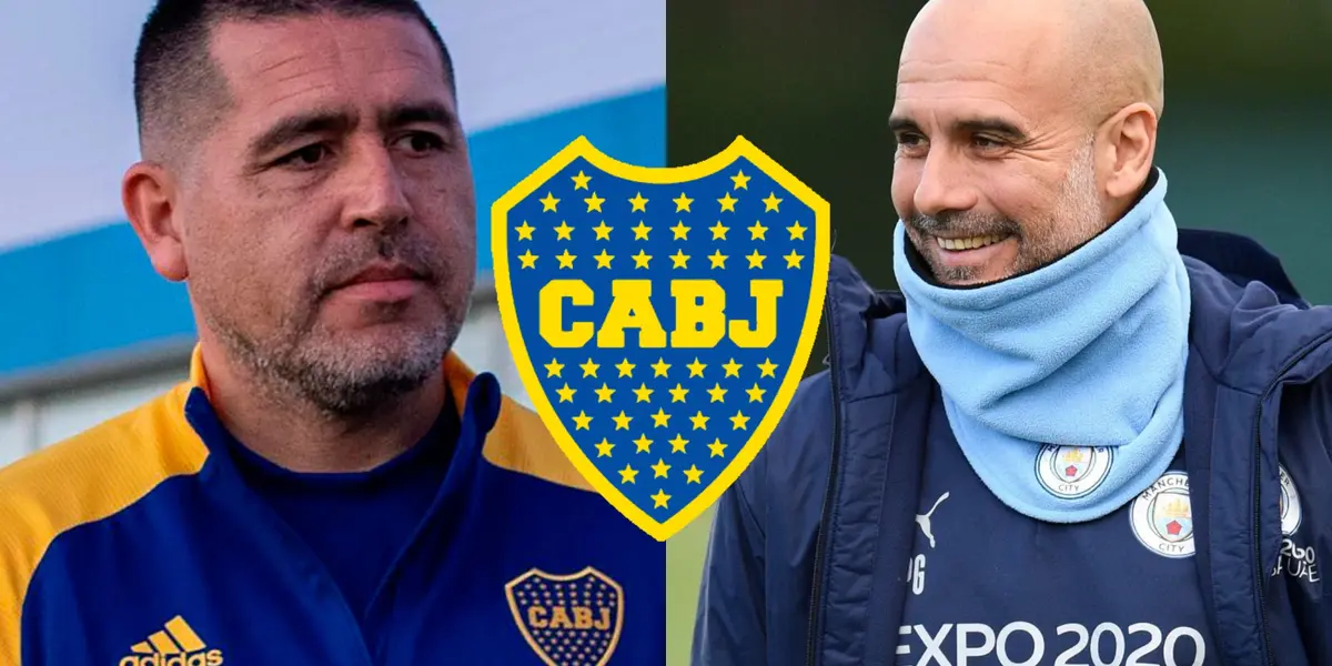 Uno de los máximos deseos de Juan Román Riquelme podría emigrar a Europa y ser entrenador por Josep Guardiola.